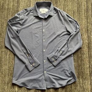 Mizzen + Main Spinnaker Collection Men's Button Down Shirt, Size XL Trim Fit